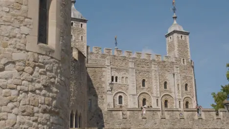 Exterior Of The Tower Of London England UK 6