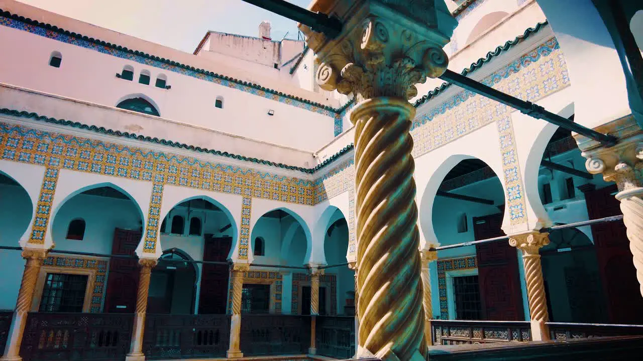 interior house of the casbah of algiers algeria