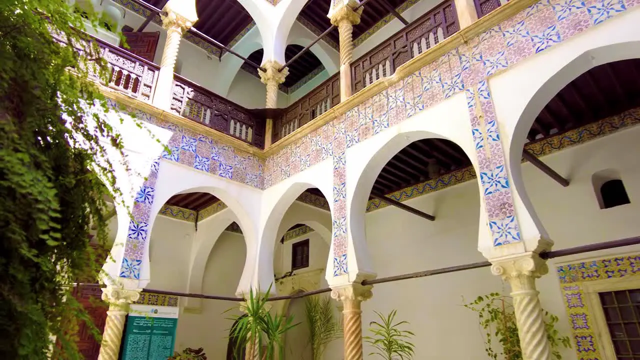 Algerian zelidj at the palace of the dey of algiers Algeria