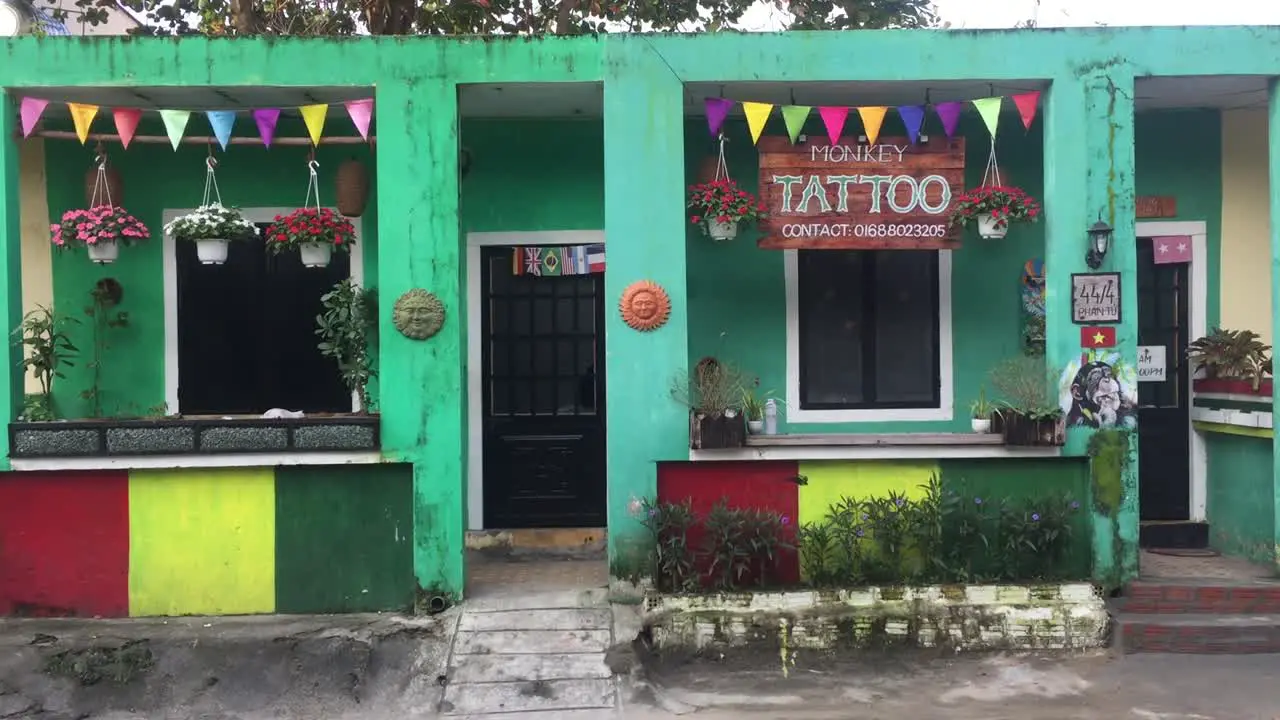 Tattoo Parlor in Da Nang Vietnam