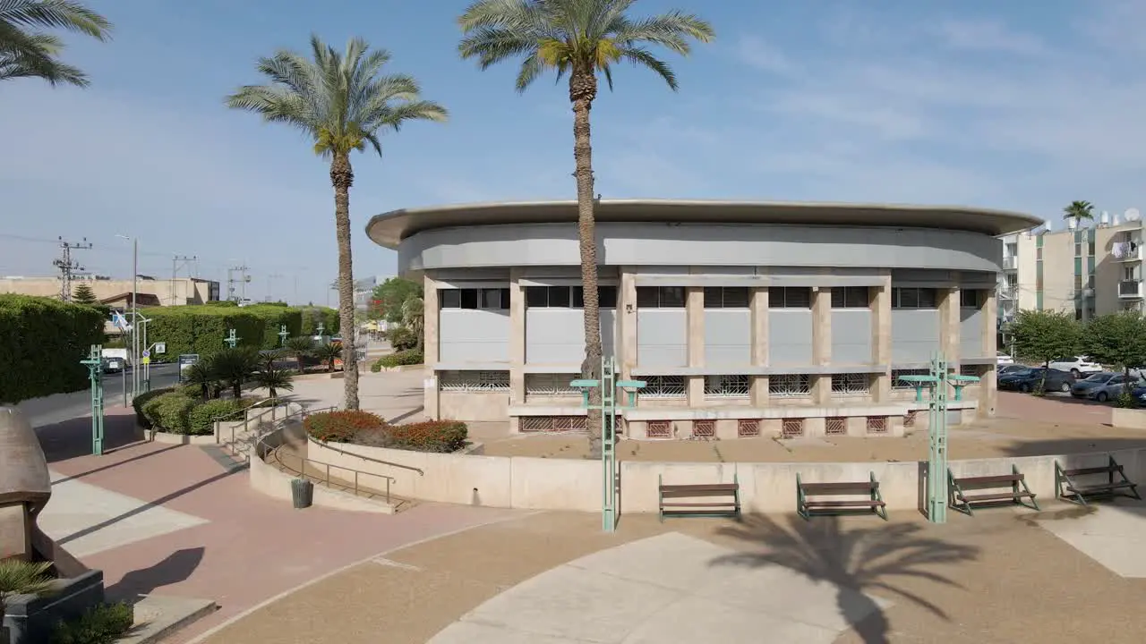 Old Culture Center At Netivot City Israel