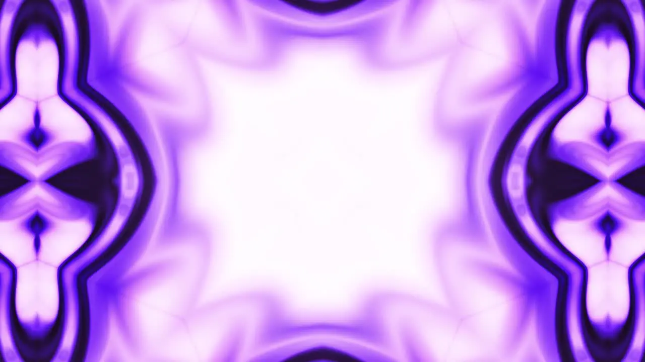 Kaleidoscope Abstract Purple Shapes Moving In Seamless Loop