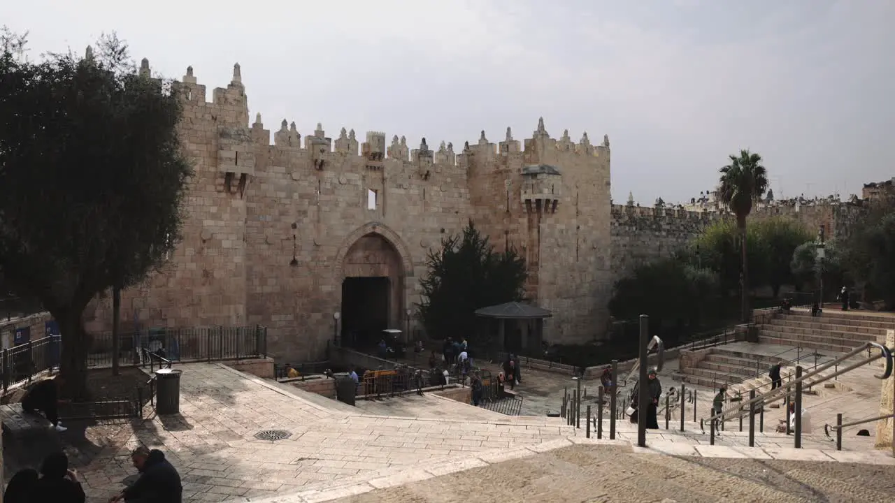 The Old City Damascus Gate Israel Middle East