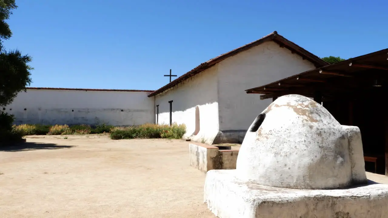 California Sonoma Mission Courtyard