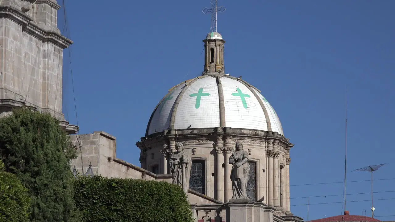 Mexico San Julian Church Dome