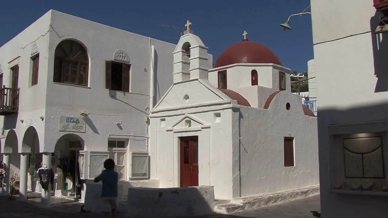 Mykonos little church