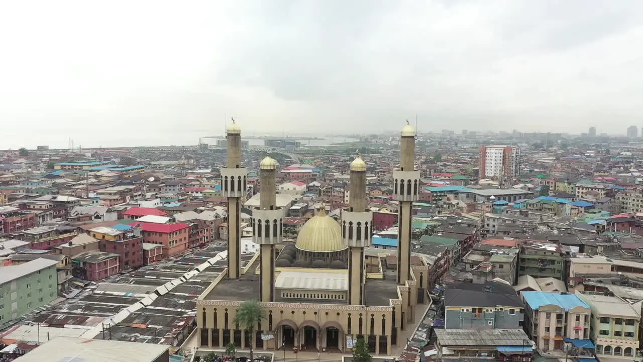 The Lagos Central Mosque is an important jum'at mosque in Lagos Island and home of the Chief Imam of Lagos