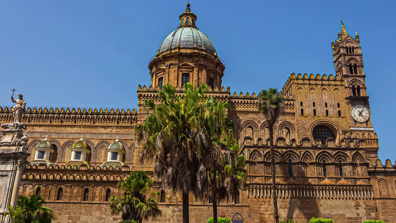 Palermo Norman cathedral a UNESCO world heritage site in Italy