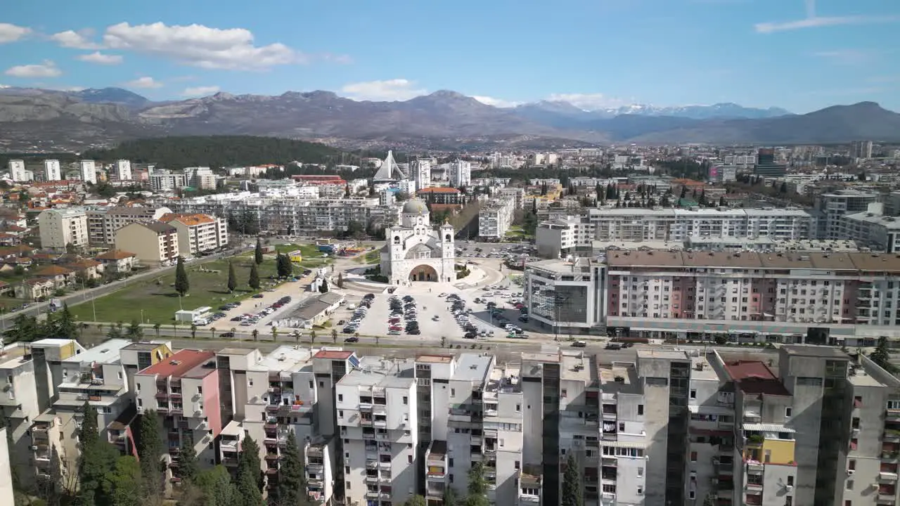 Orthodox Church in Montenegro's Capital City