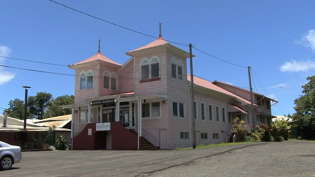 Hawaii Buddhist temple at Honomu