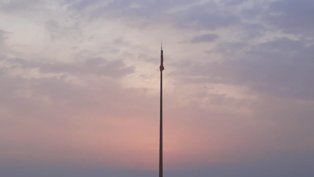 Sikh Flag Nishan Sahib Punjab Bulandpur India