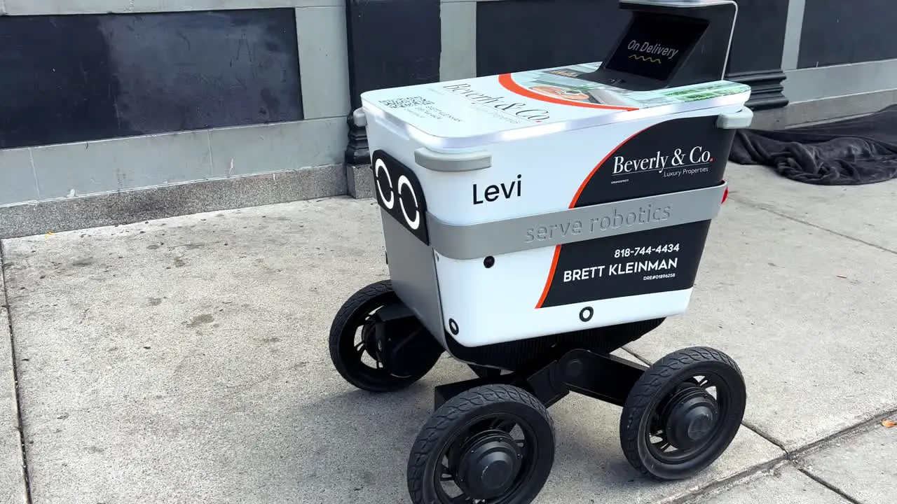 Serve Robotics an autonomous sidewalk delivery company in California is the future of commercial deployment