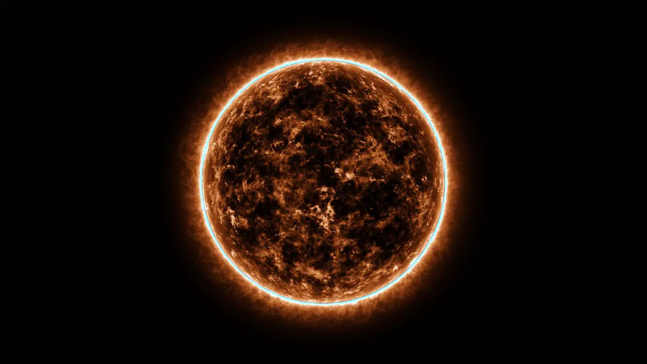 A complete shot of our closest star the sun