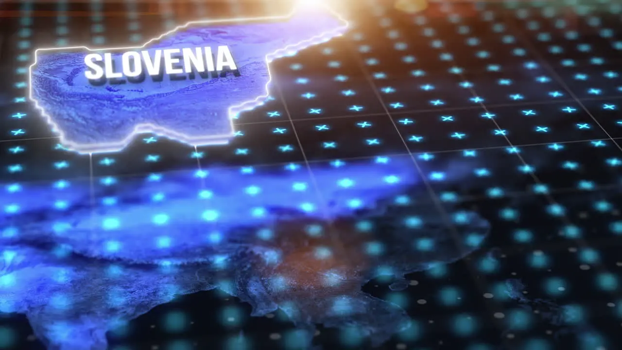 Digital world and slovenia on an information