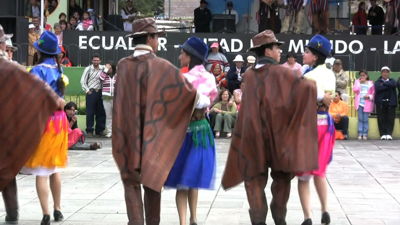 Ecuador dancers at Mitad del Mundo