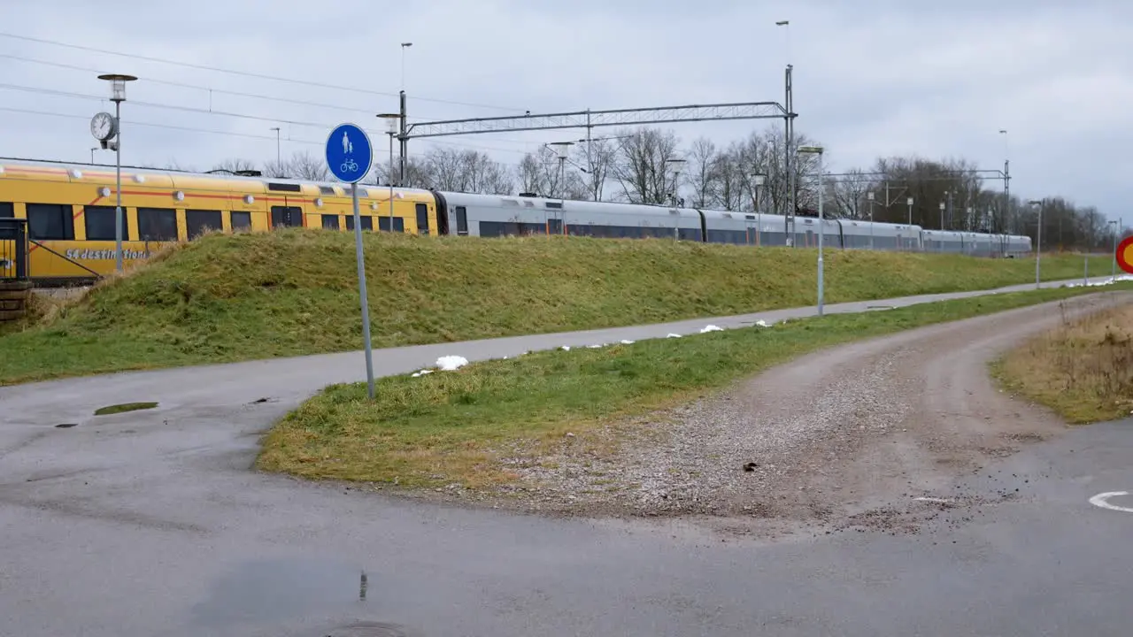 Train at Maria Station Helsingborg