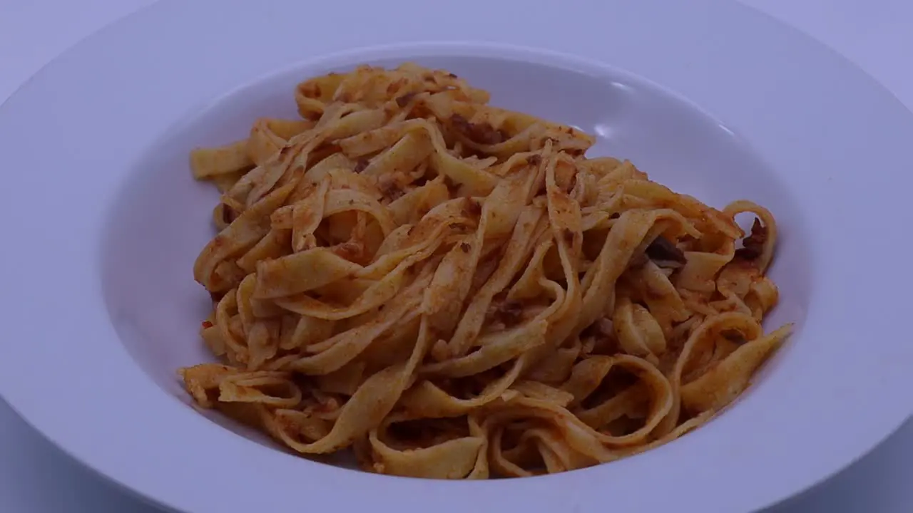 Tagliatelle alla bolognese Traditional Italian pasta