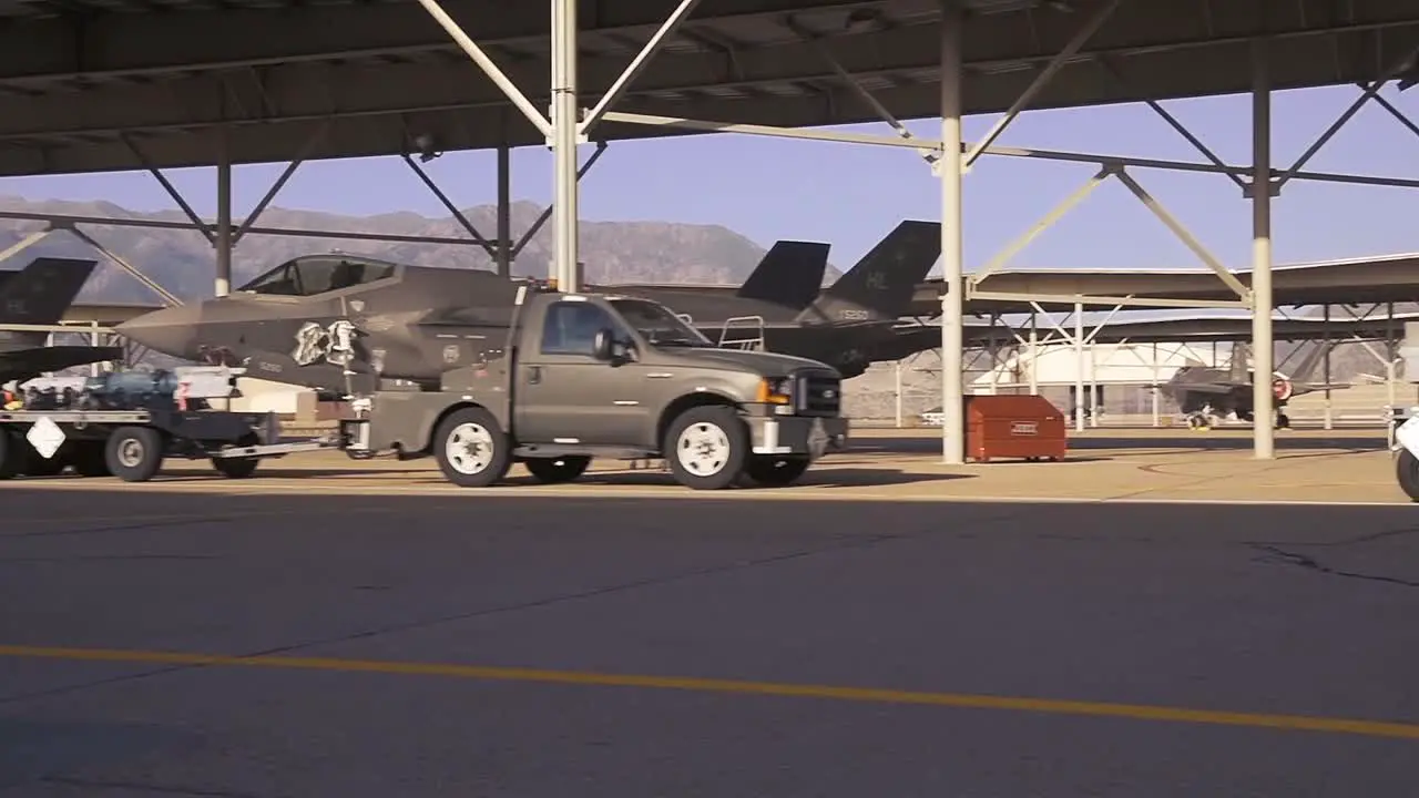 Airman With the 388th Fighter Wing Load Munitions Onto F35S During Weapons Evaluation Exercise At Hill Air Force Base Ut