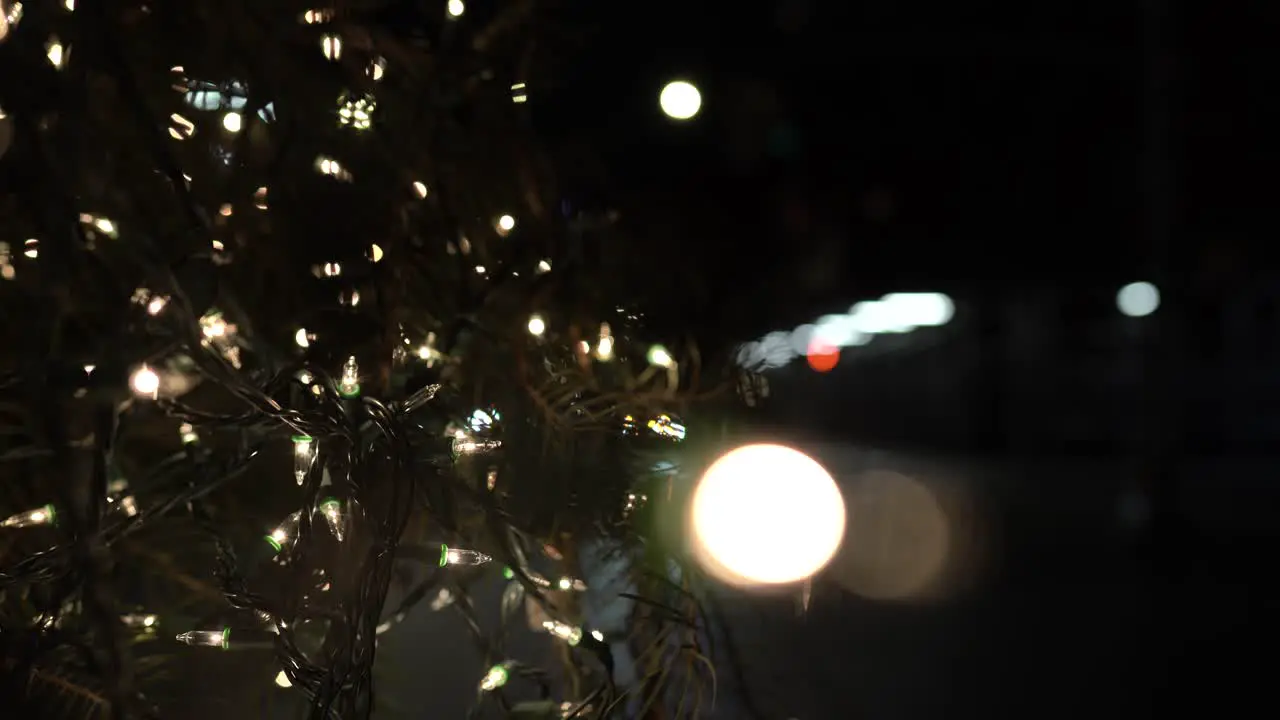 Christmas Lights Creating warm environment