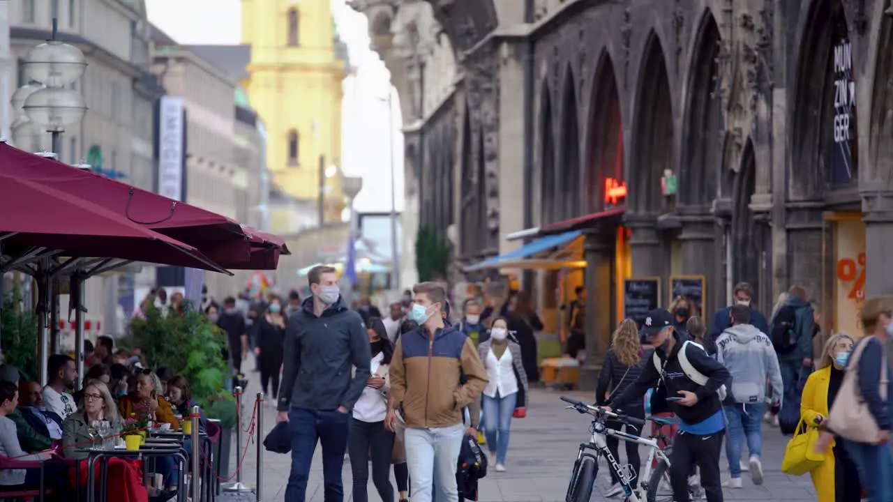 Masks compulsory in Munich