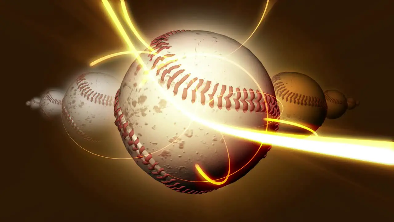 Spinning Baseball Concept