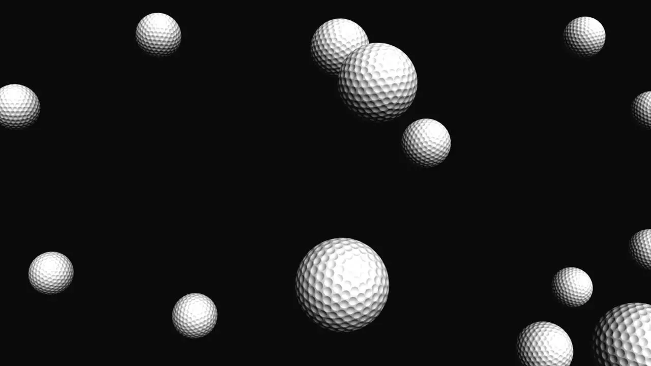 Falling Golf Balls