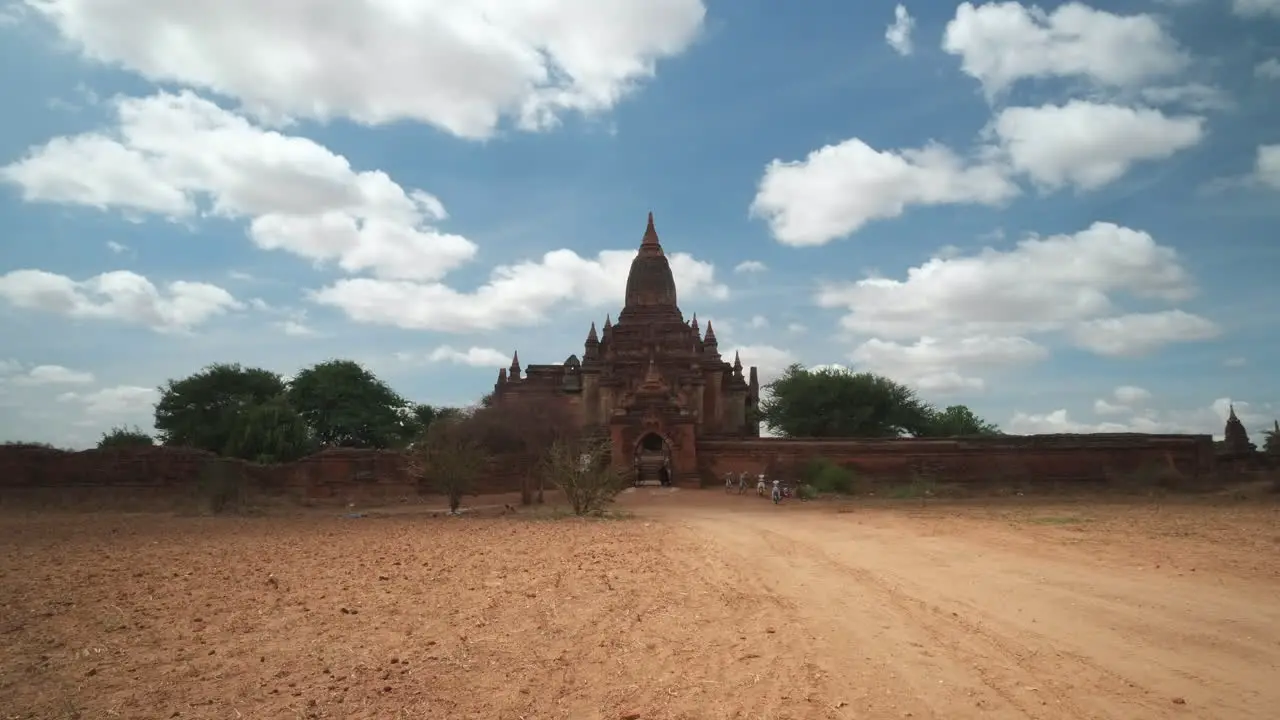 A majestic temple in Bagan Myanmar