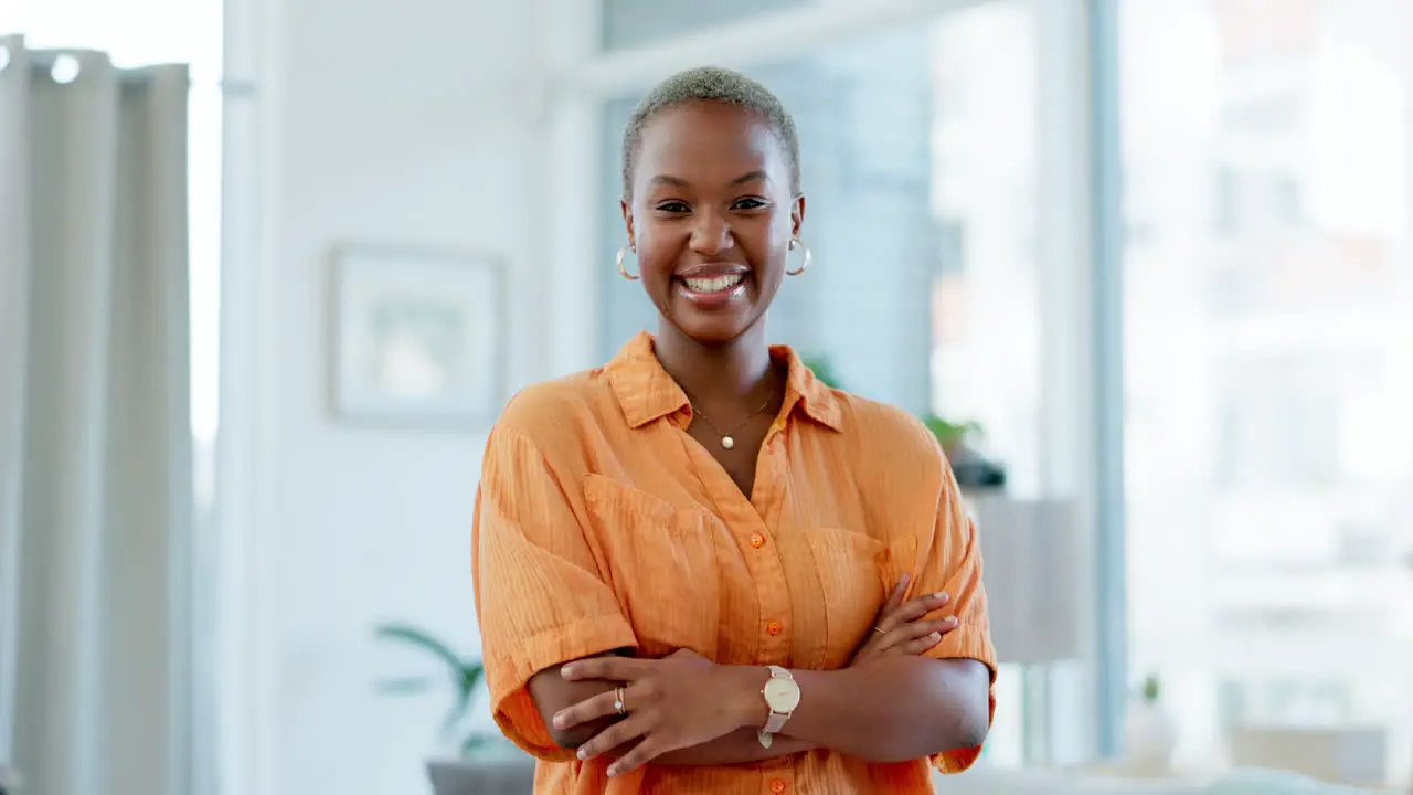 Black woman portrait and business employee