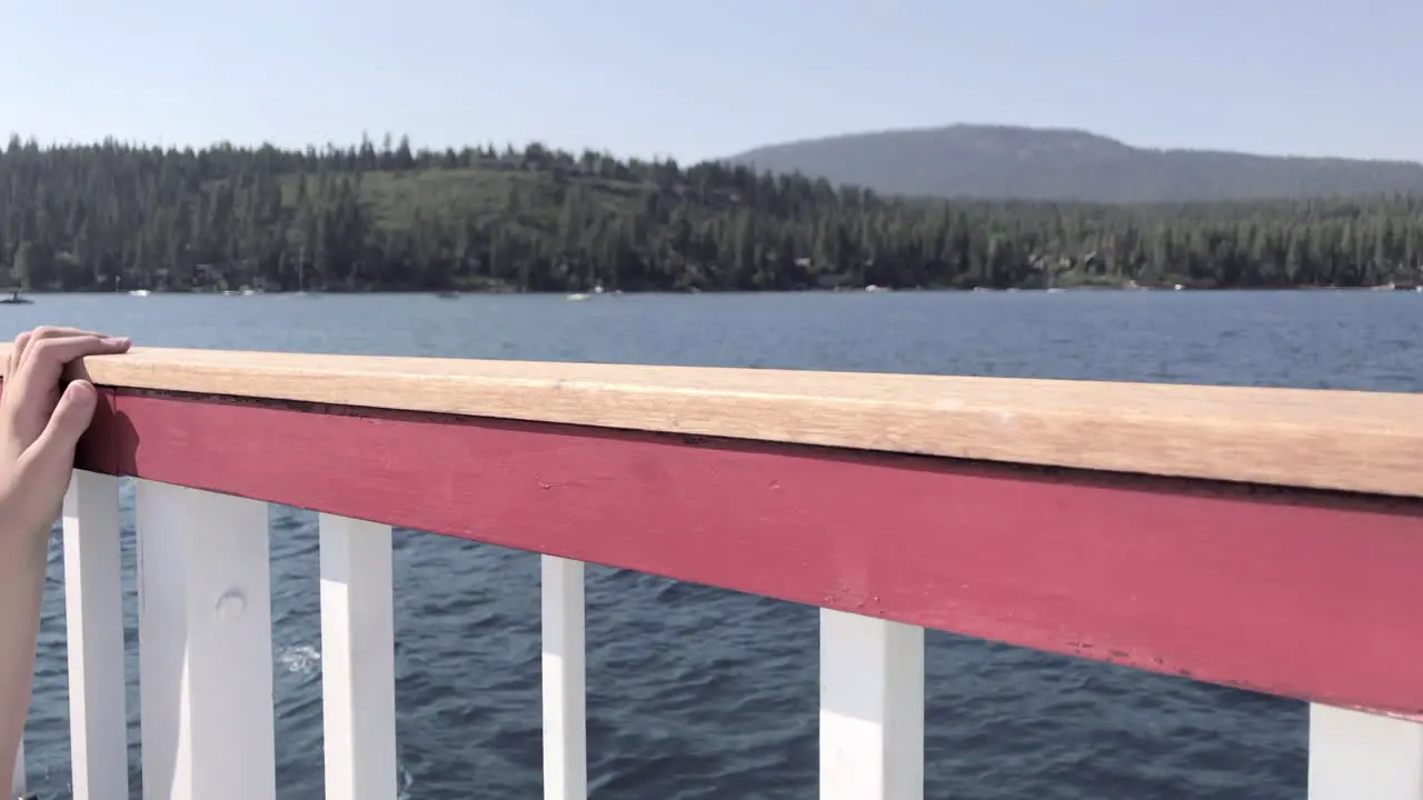 Lake Tahoe from a boat