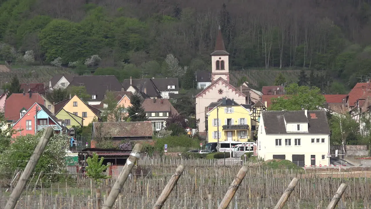 France Alsace Village Church