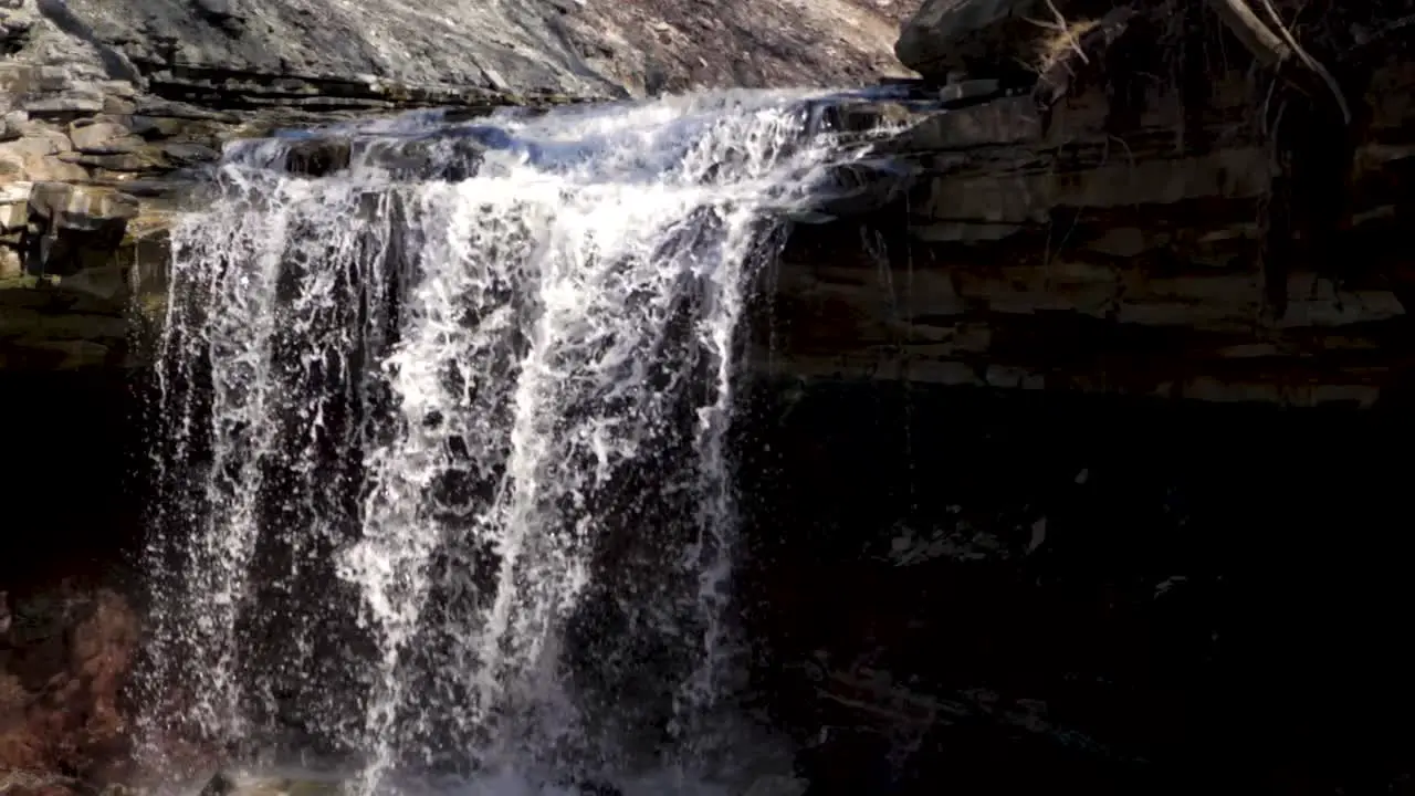 Small waterfall in Spring