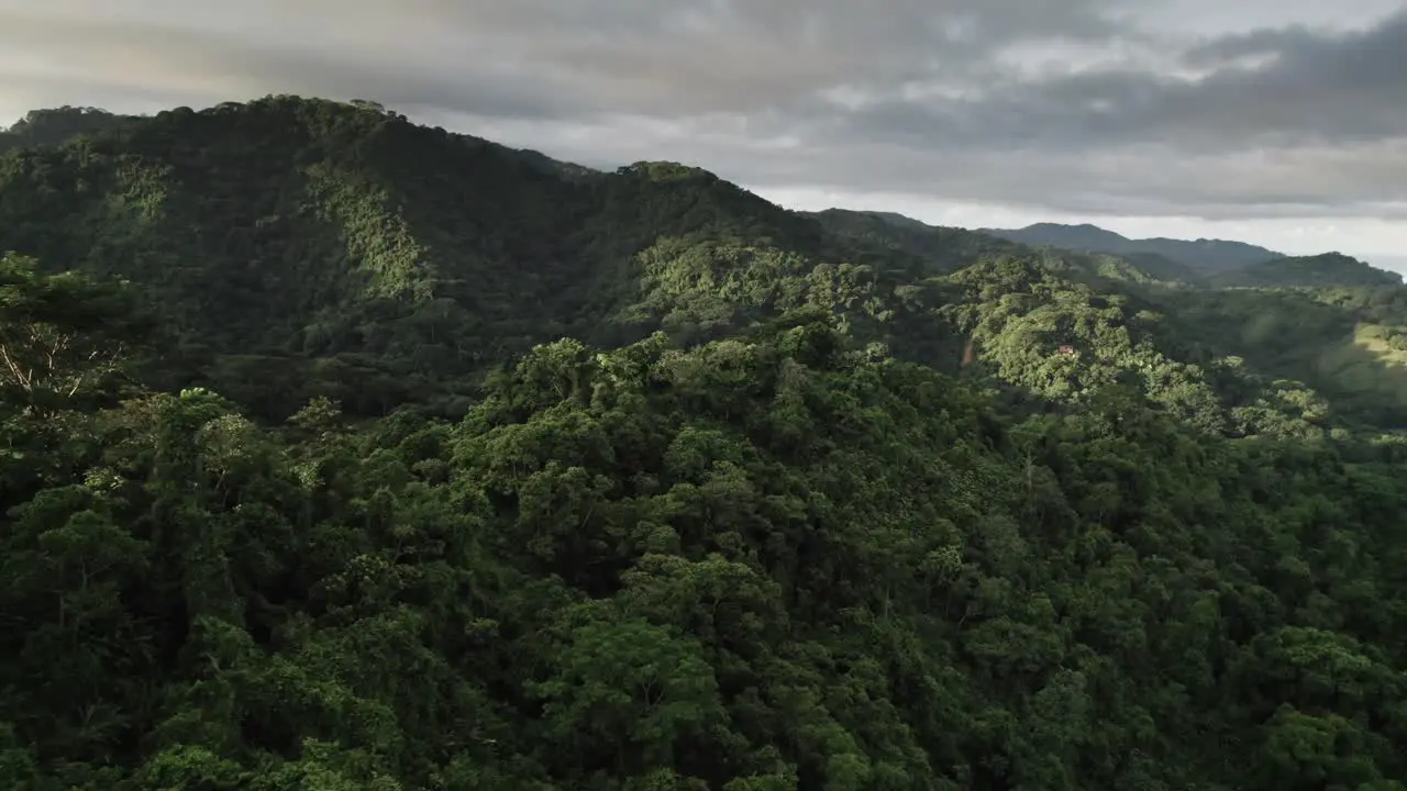 Jungle Sun Peaking Costa Rica Mountains