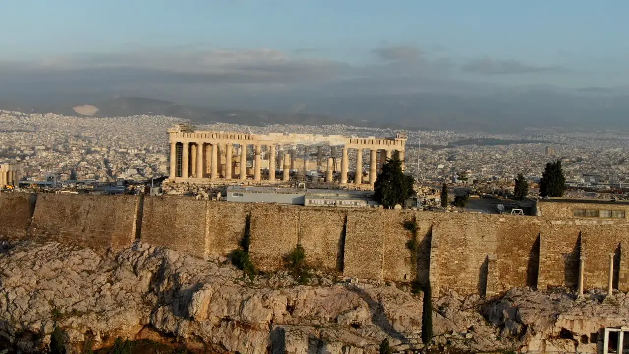 Experience the Grandeur of the Parthenon with Professional Aerial Footage Drone Greece Tourist