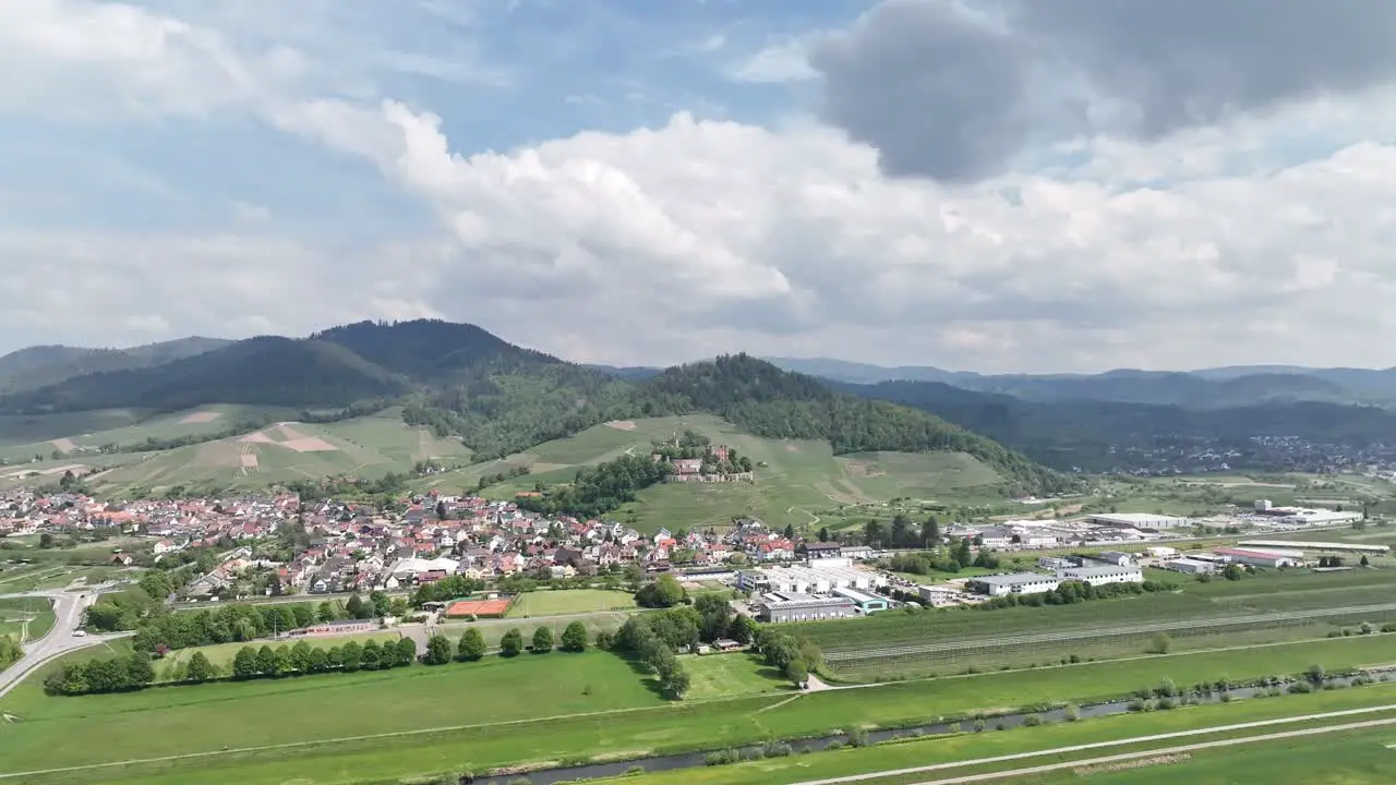 German castle in the Black Forest