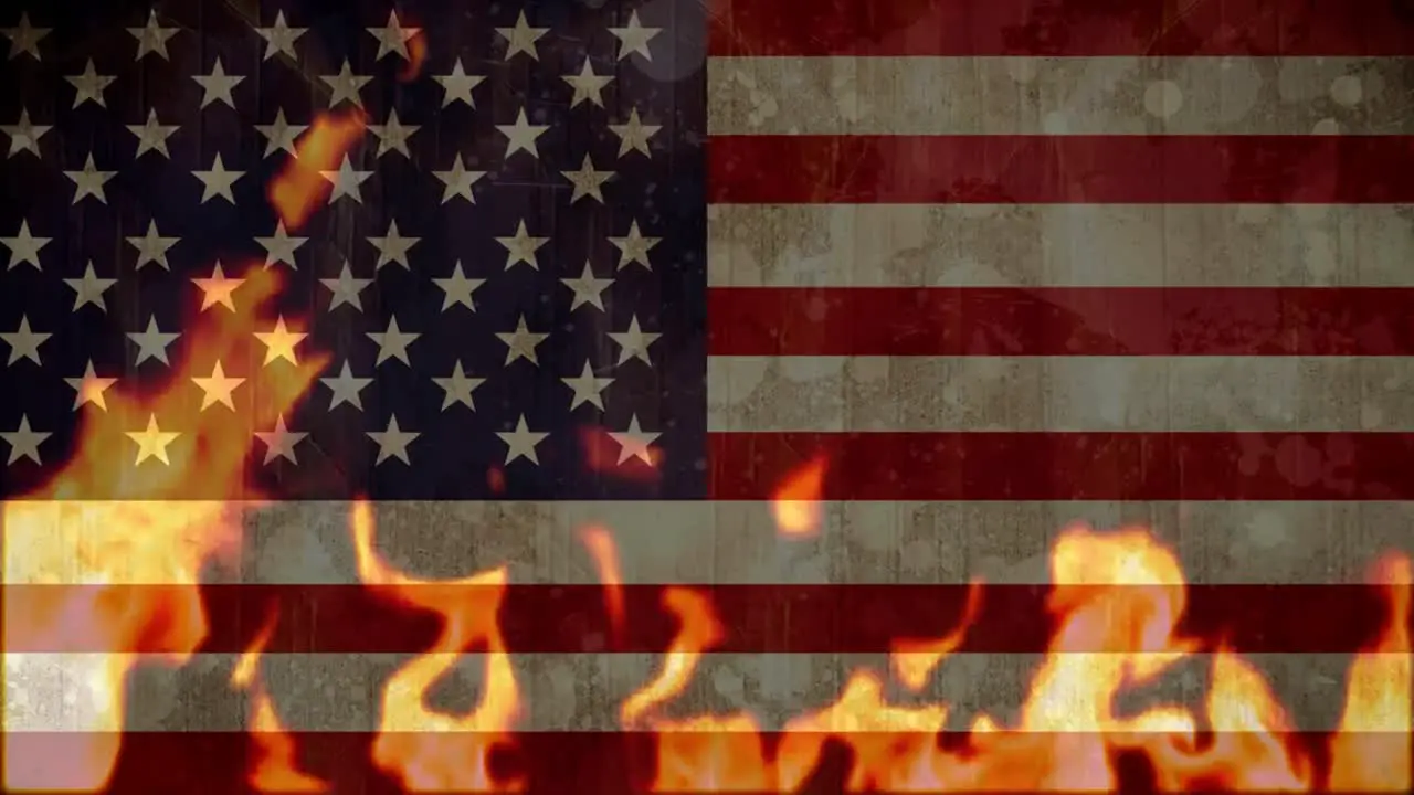 American flag video