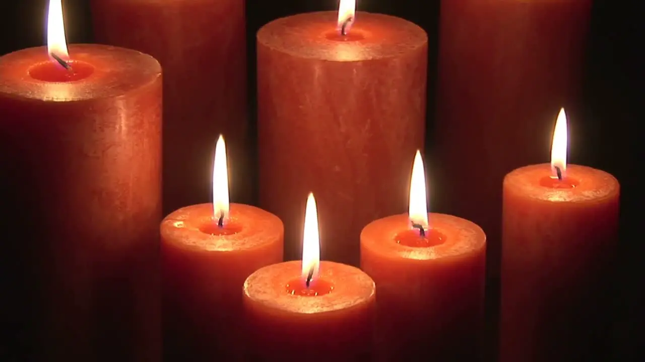 Stock Footage of a lighting Candle