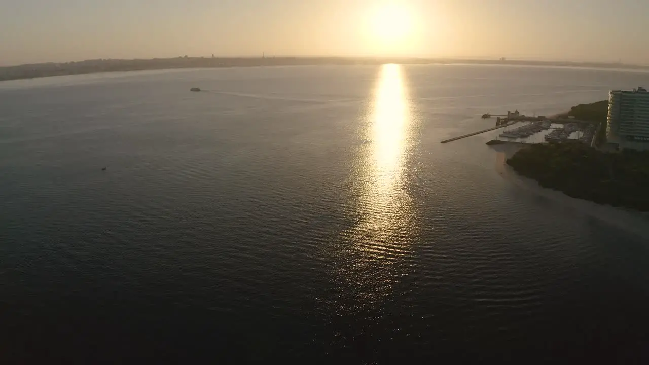 Landscape sunrise sea view in Portugal