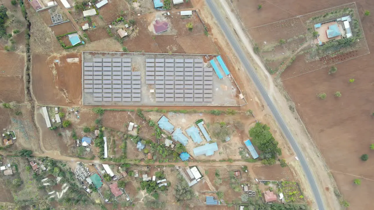 Solar power plant rural africa- kenya