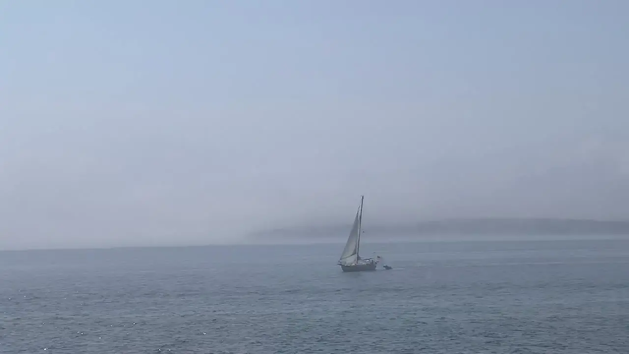 Sailboat in Maine