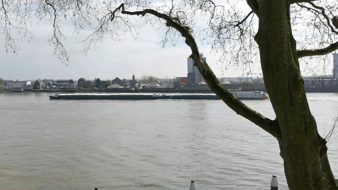 Netherlands Lek River At Schoonhoven Pan