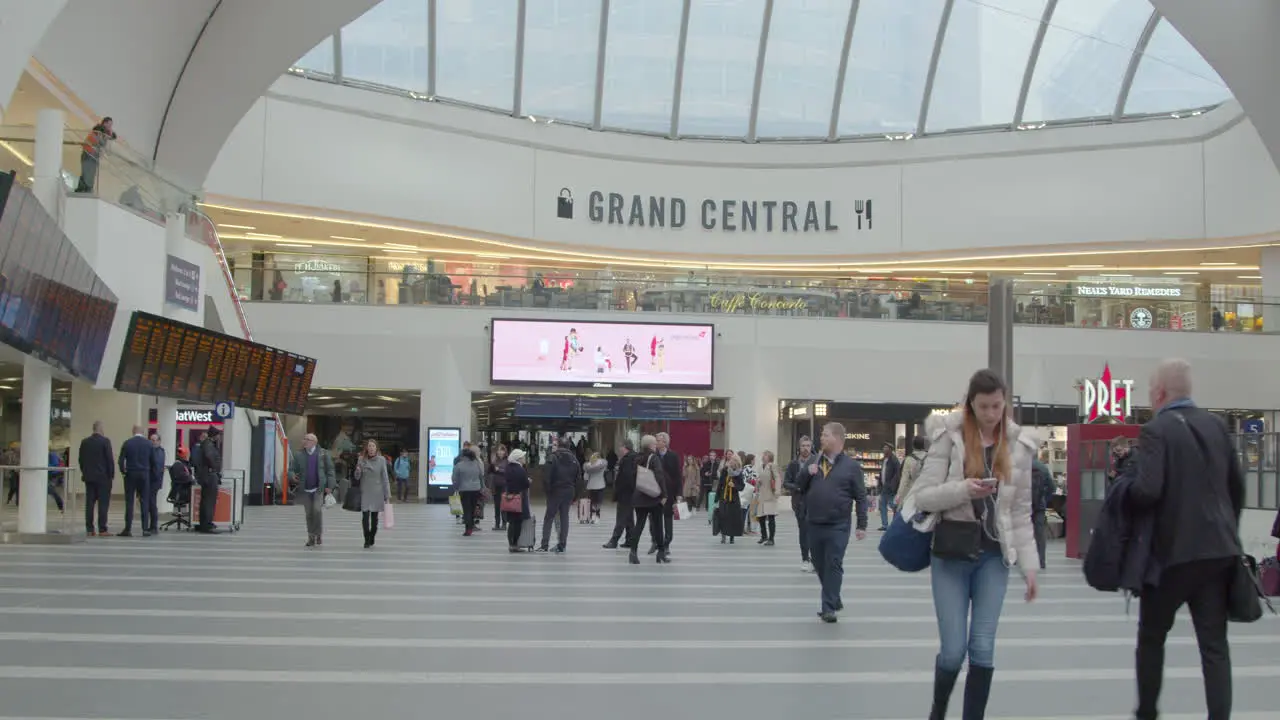 Interior of Grand Central Station Birmingham