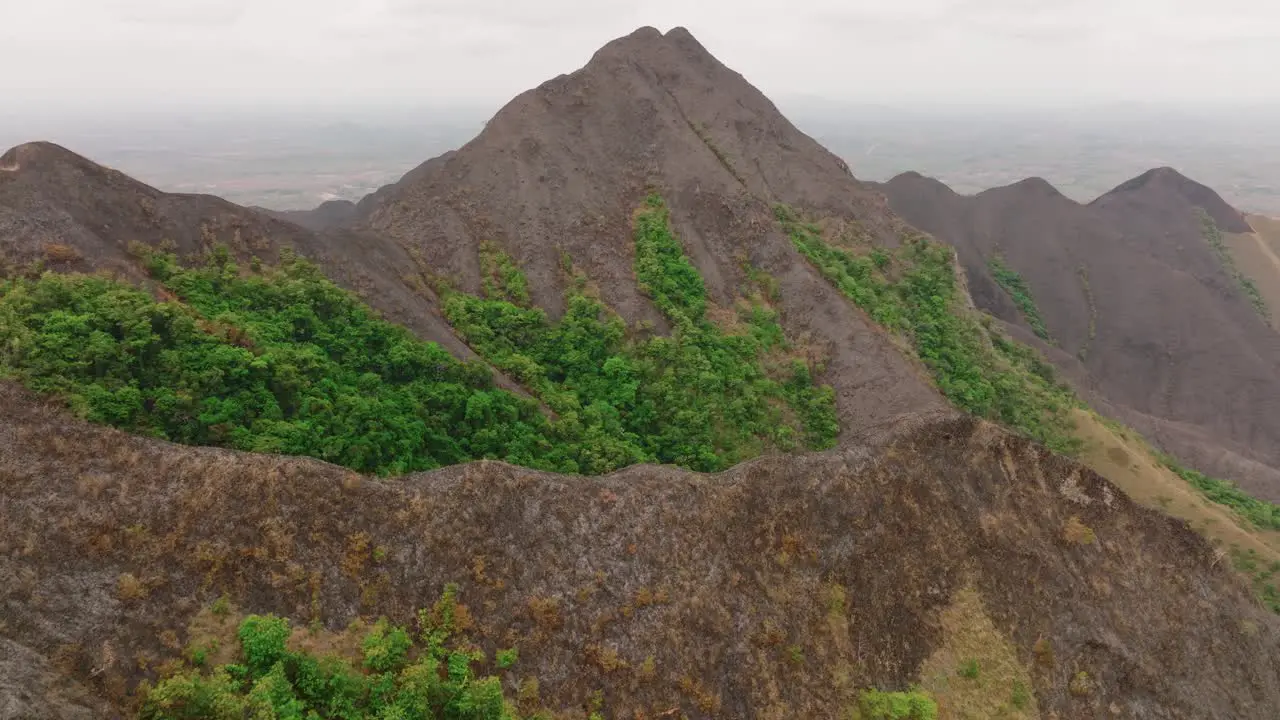 A Flight Over Sharp Hills In Panama Los Picachos