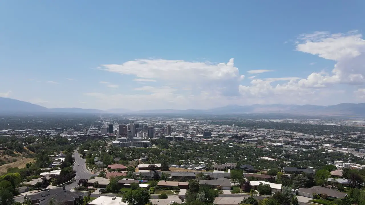 Aerial View- Salt Lake City Utah