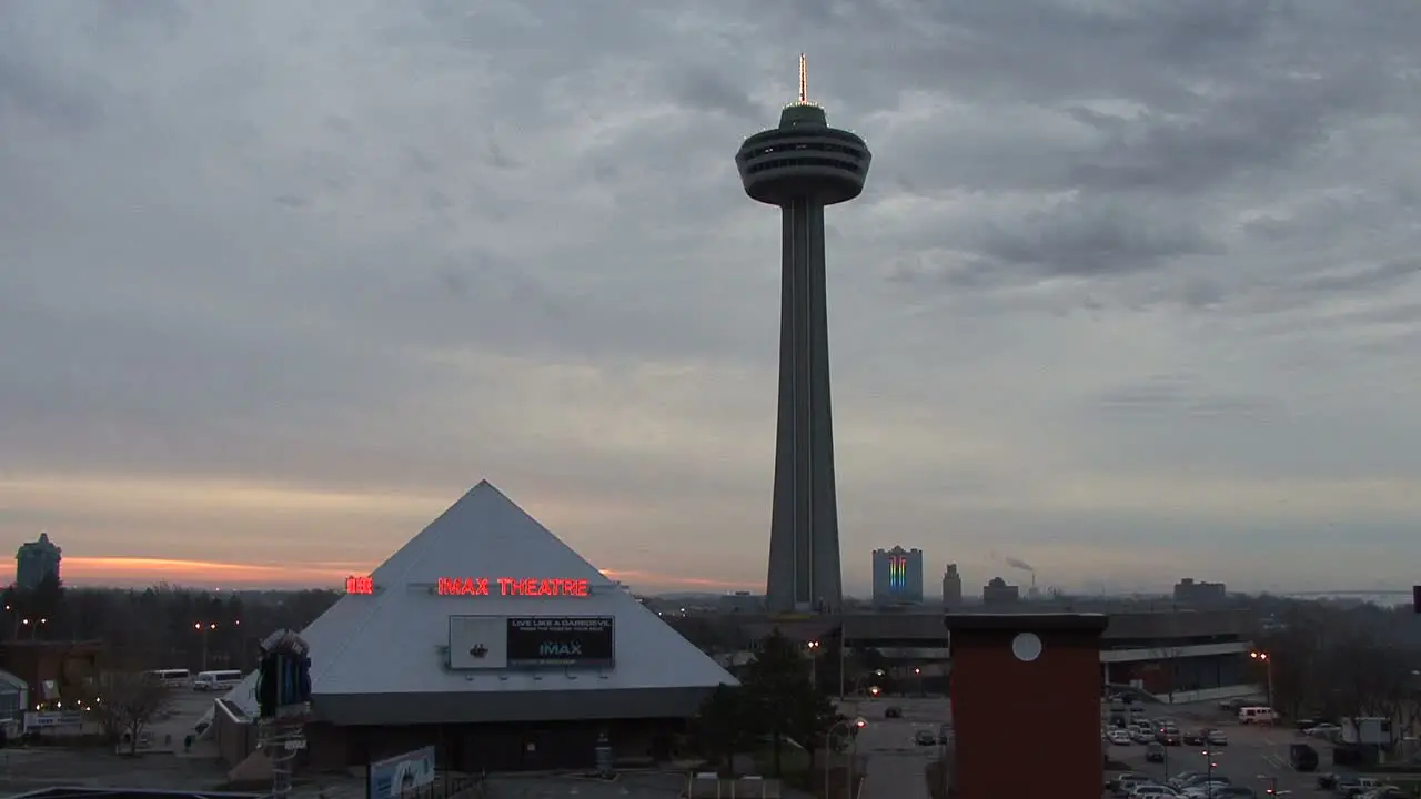 Canada Niagara Theater and tower editorial