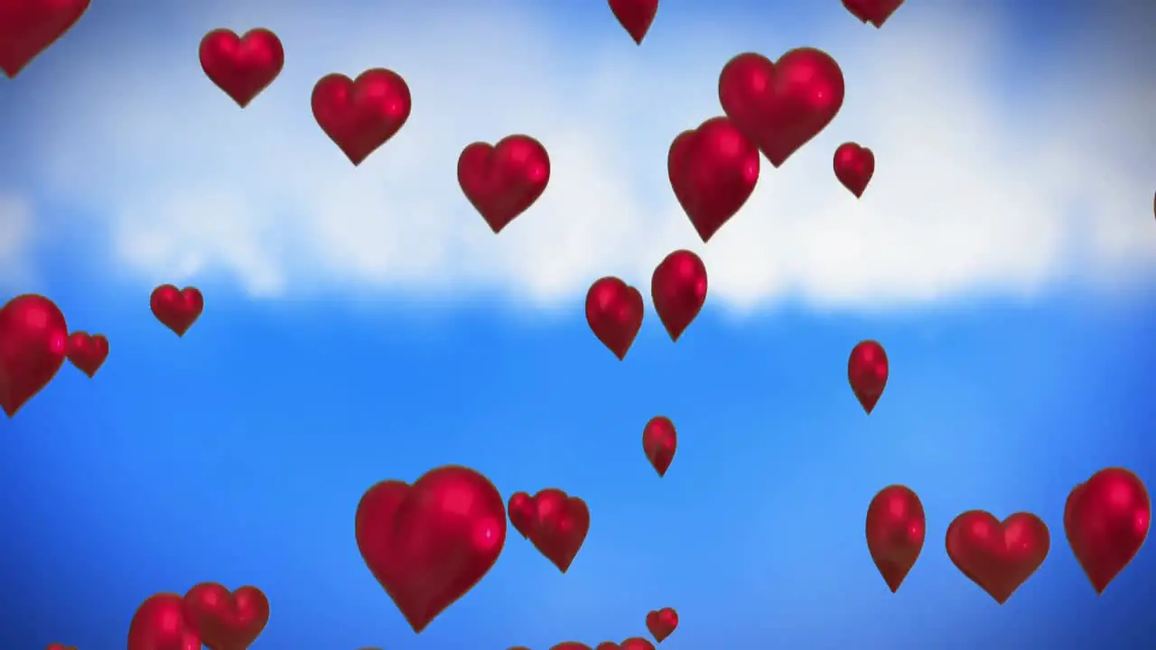 Heart balloons