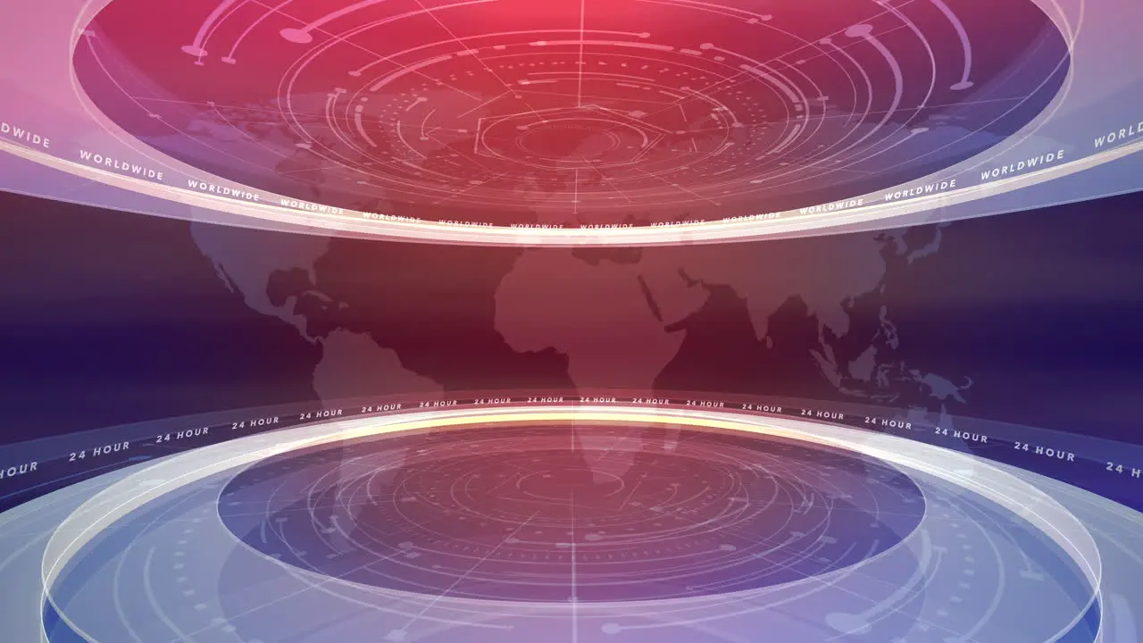 News intro graphic animation with lines and circular shapes 23