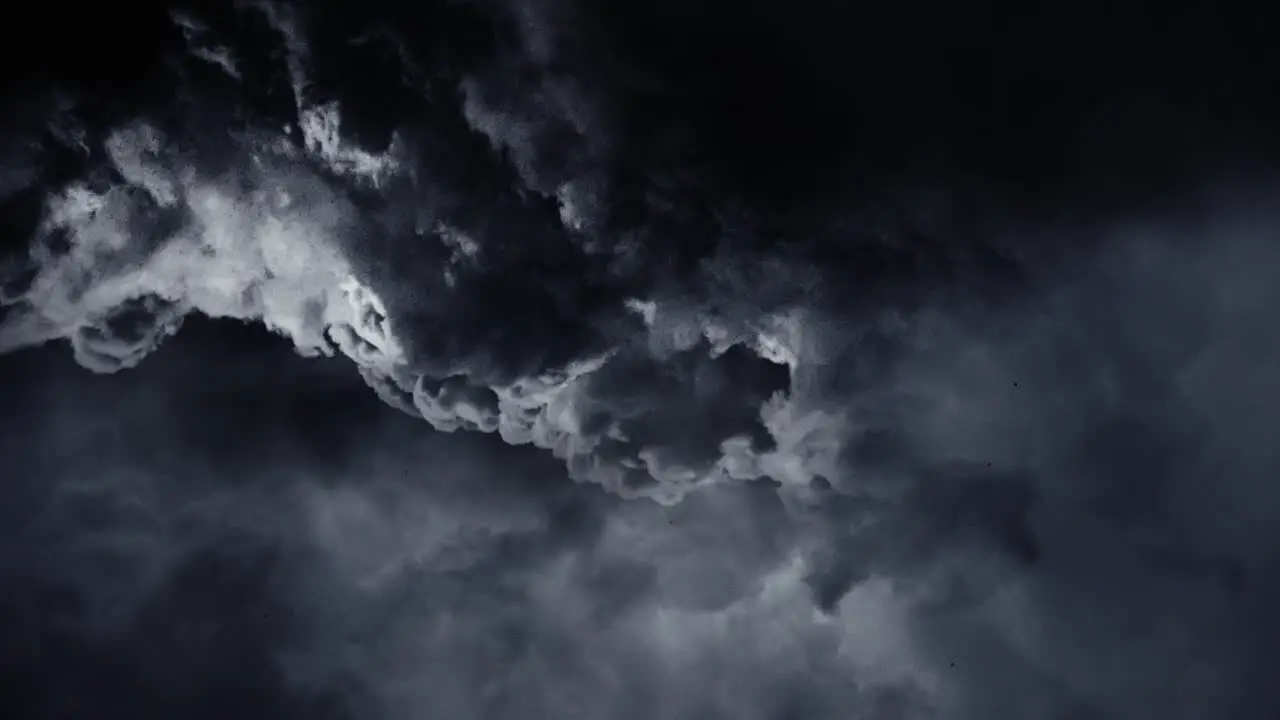 Dark Ominous Clouds 4k thunderstorm