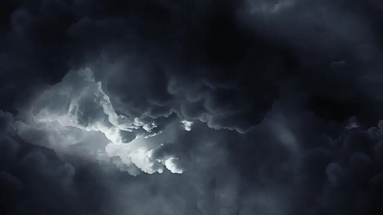 4k thunderstorm dark cumulonimbus clouds in the sky