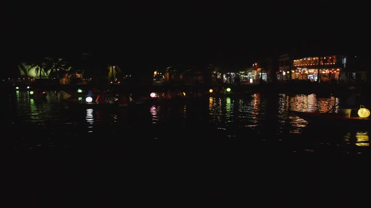 boats on the Thu Bồn River Hoi An Vietnam