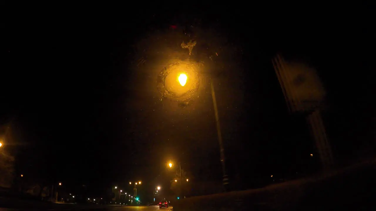 POV Of Brussels Road Tunnel With Passing Cars On A Rainy Night